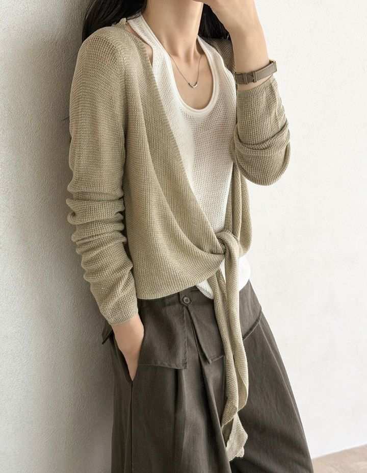 STAY HERE東大門實拍女士新款推薦人氣時尚真品休閑針織衫STAY HERE-2件起針織衫