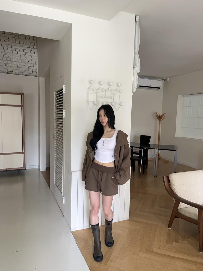 BAIE.38韓國直郵女裝新品推薦時尚熱賣真品夾克拉鏈連帽衫BAIE.38夾克