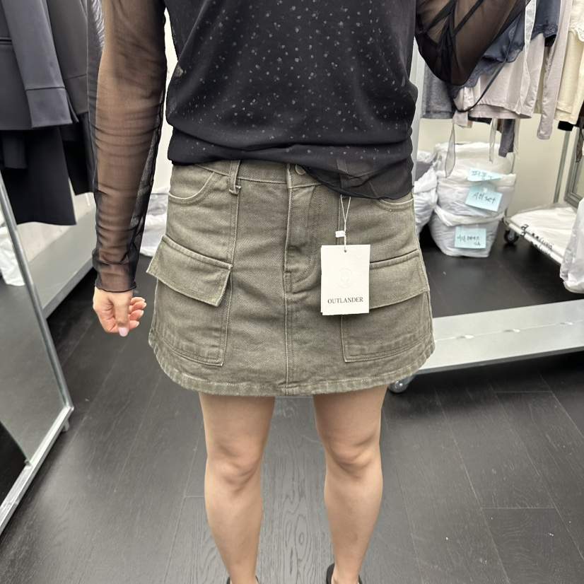 X東大門直郵女裝新品推薦人氣熱賣真品休閑時尚短裙OUTLANDER短裙