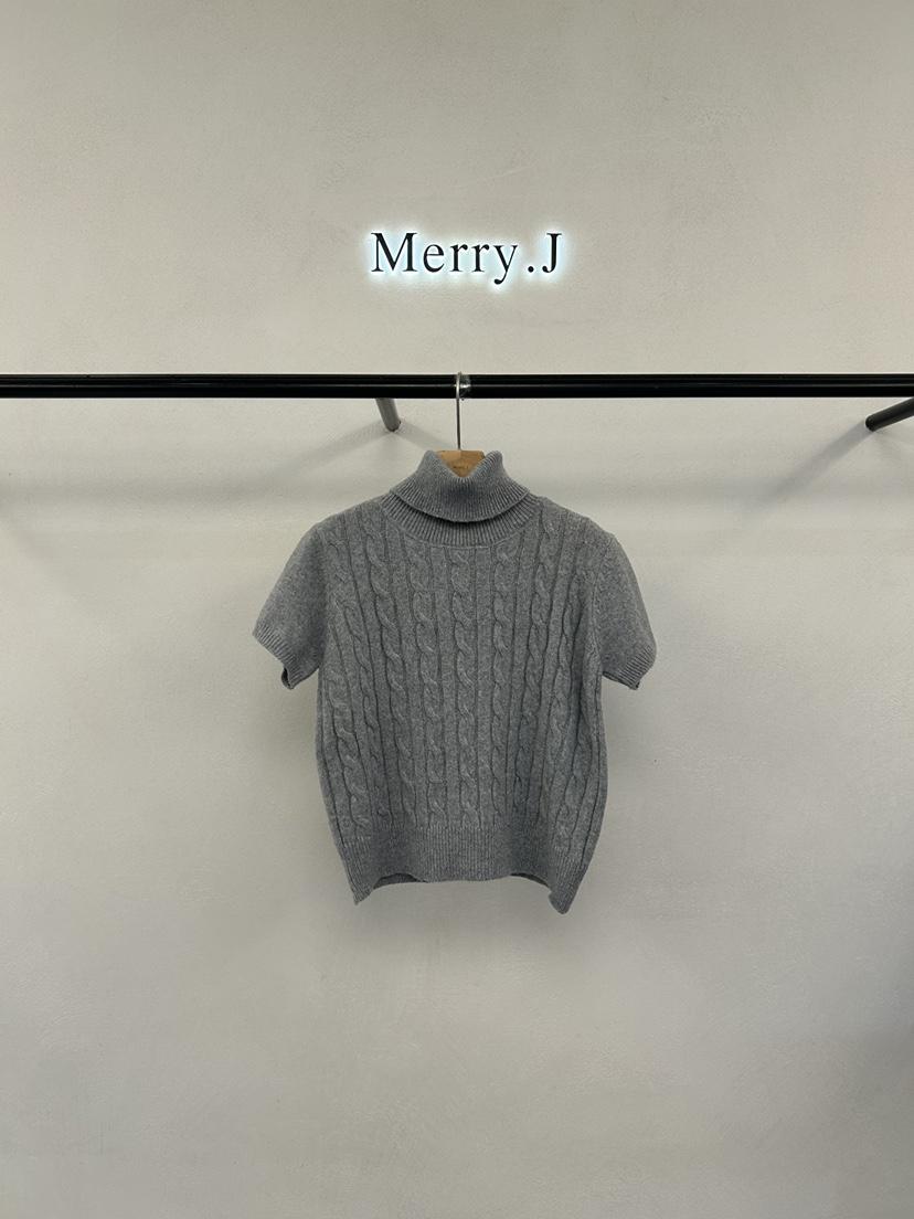 MERRY-J東大門實拍女士新款熱賣時尚休閑真品針織衫高領MERRY-J針織衫