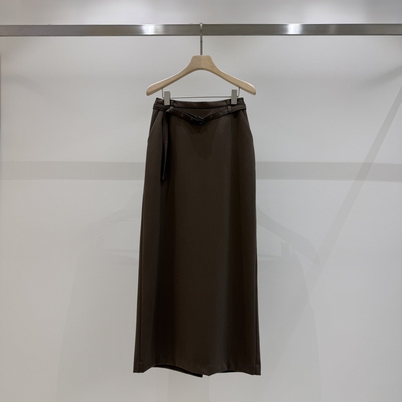 HAUTTE-P東大門實拍女裝新品時尚推薦休閑真品長裙含腰帶HAUTTE長裙