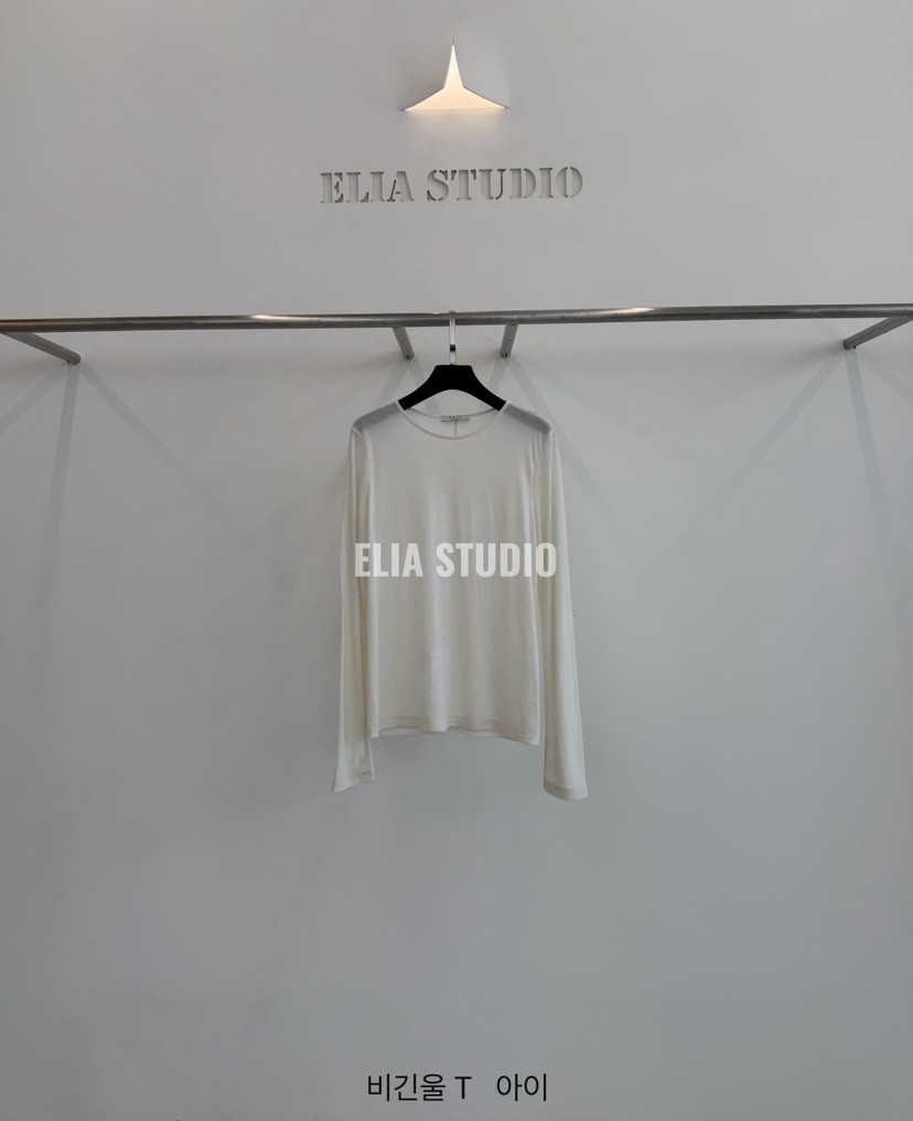 ELIA韓國直郵26秋季新款休閑推薦時尚真品人氣熱賣長袖T恤ELIA長袖T恤