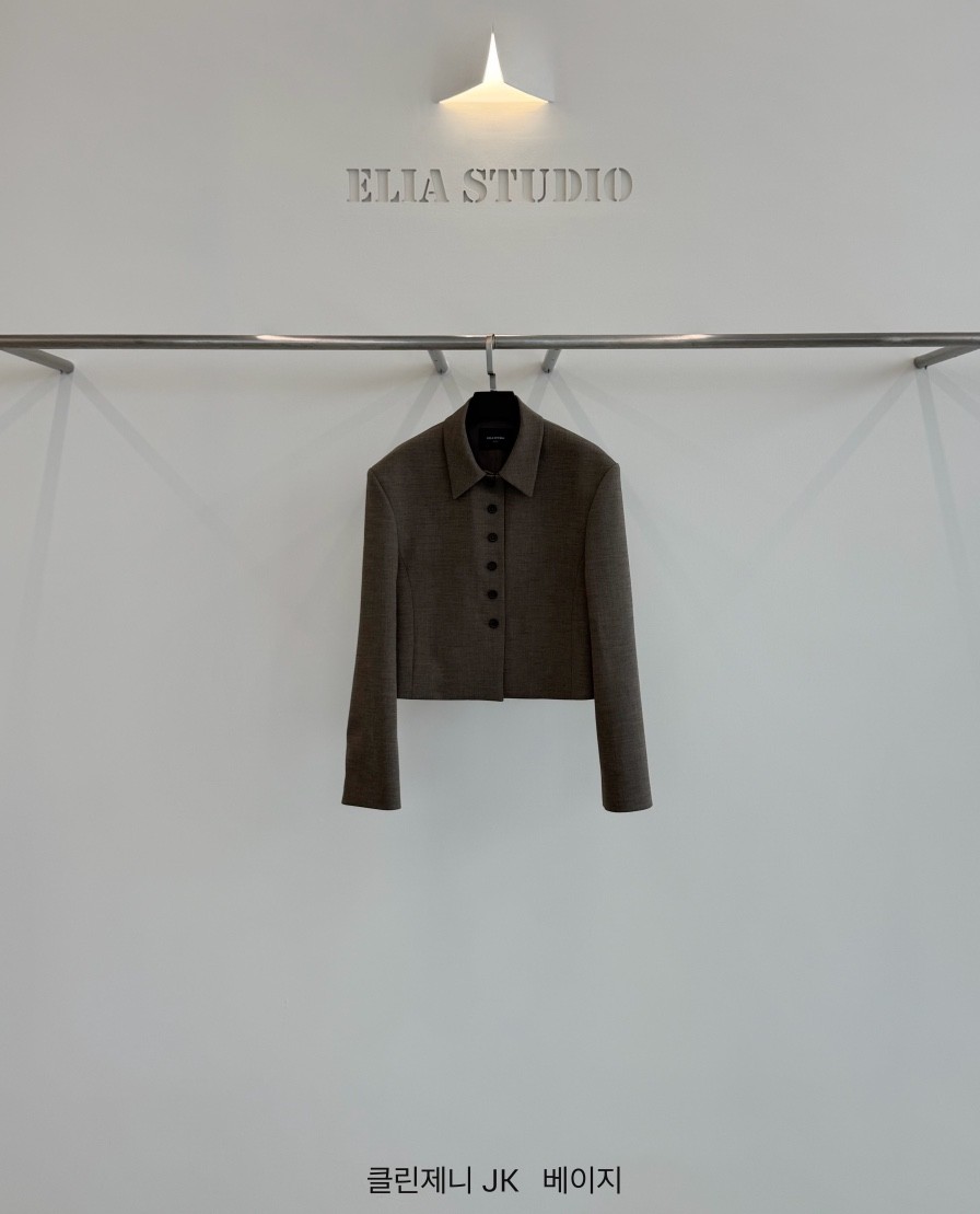 ELIA韓國代購26秋冬新品時尚休閑真品熱賣人氣推薦夾克ELIA夾克
