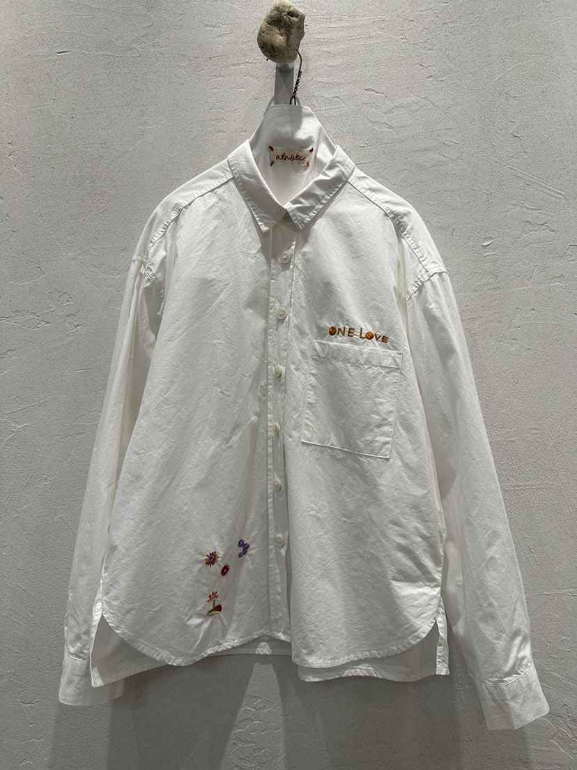 AT NOTE東大門直郵26秋季新品推薦熱賣時尚襯衫蕾絲衫刺繡AT NOTE襯衫/蕾絲衫
