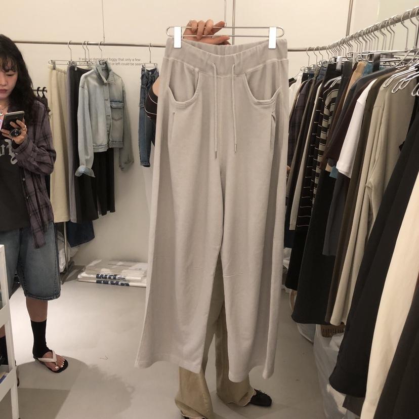 BANY ANCO東大門實拍26秋季新款推薦休閑真品休閑褲口袋BANY ANCO休閑褲