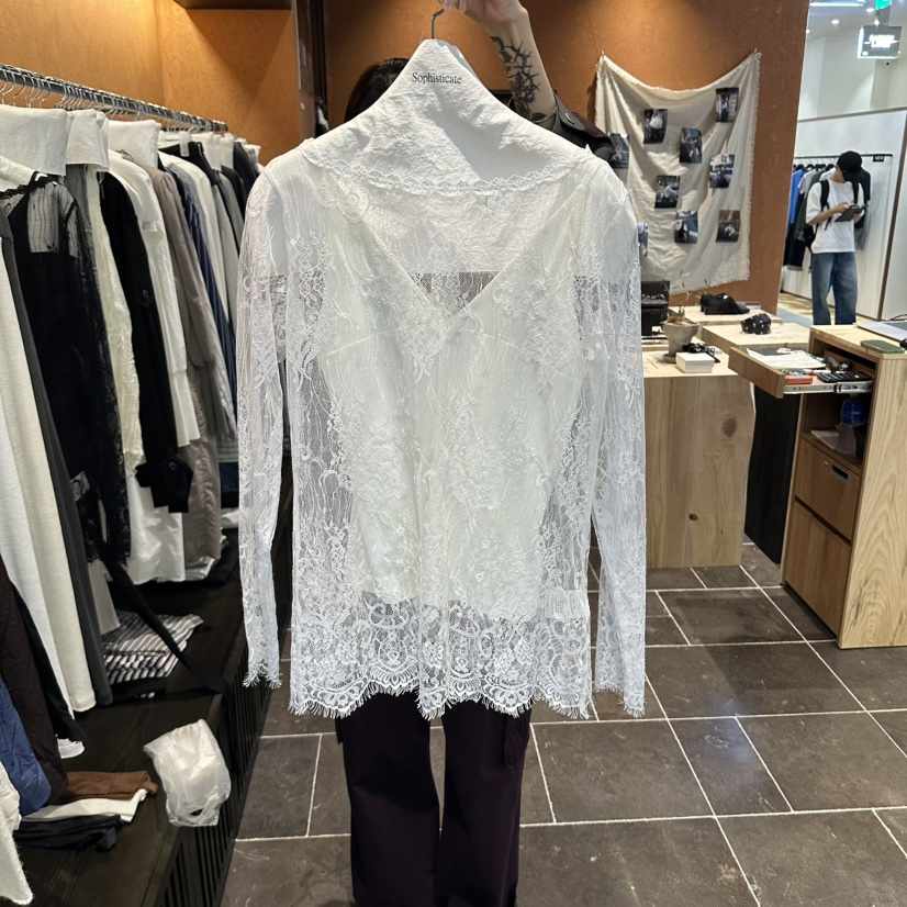 SOPHISTICATE東大門實拍女士新款熱賣襯衫蕾絲衫不含吊帶SOPHISTICATE襯衫/蕾絲衫