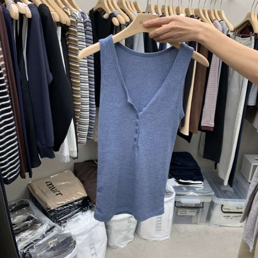 MURR東大門代購女裝新品真品推薦休閑時尚熱賣人氣吊帶背心MURR吊帶/背心