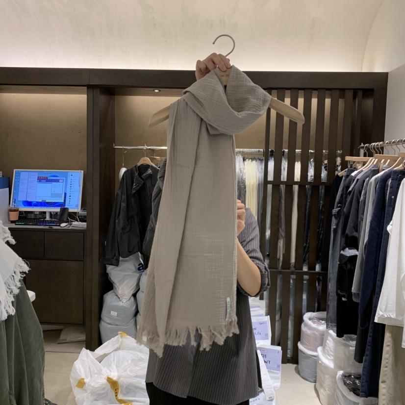 RAWROW韓國直郵26秋冬新品休閑真品熱賣圍巾披肩流蘇圍巾RAWROW圍巾/披肩