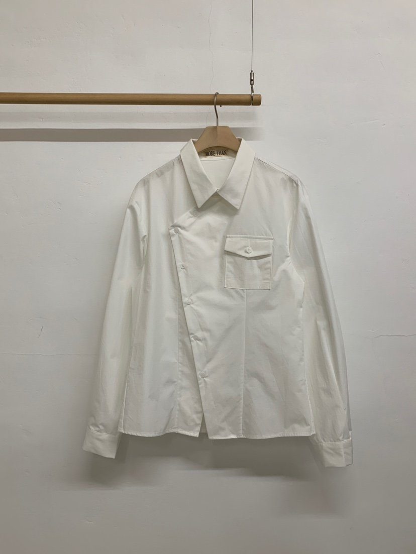 MORE THAN-P東大門實拍26秋季新品休閑推薦真品襯衫蕾絲衫MORE THAN襯衫/蕾絲衫