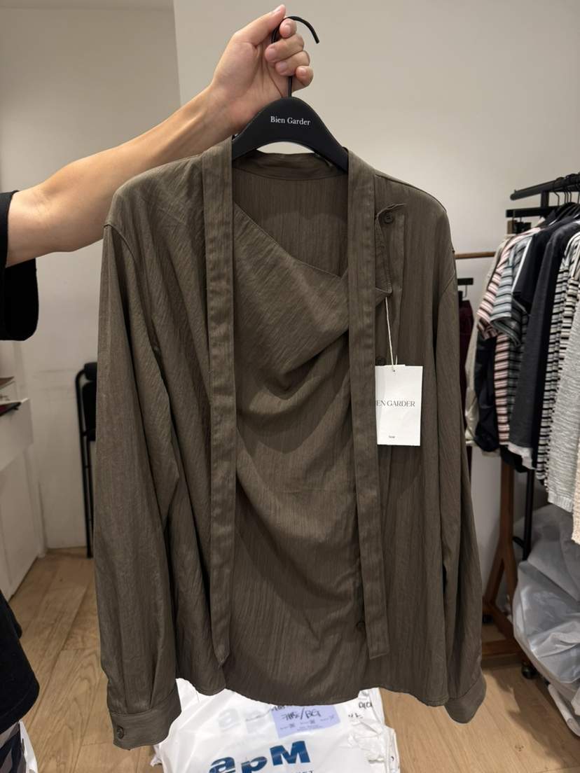 BIEN GARDER東大門代購26秋冬新品真品時尚推薦襯衫蕾絲衫BIEN GARDER襯衫/蕾絲衫