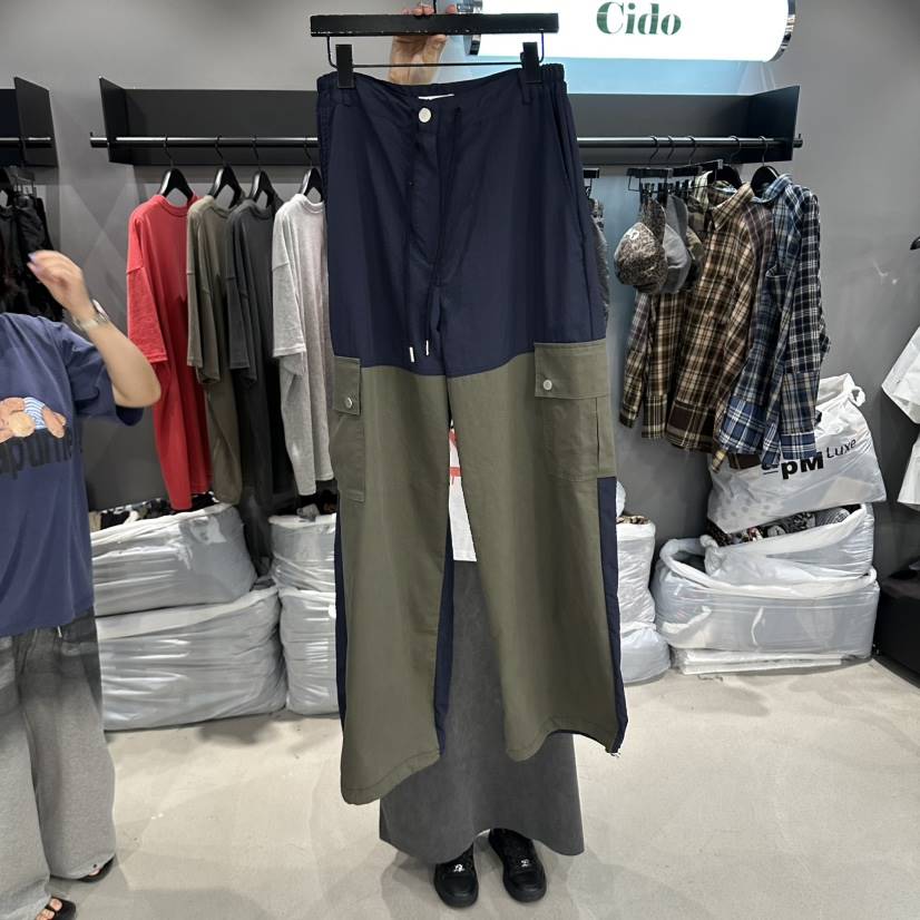 X東大門實拍26秋冬新款真品熱賣休閑推薦時尚休閑褲工裝褲Cido休閑褲