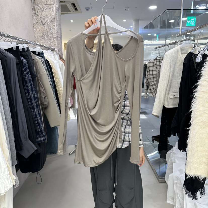 THEMORYPARK東大門直郵女士新品人氣休閑真品熱賣長袖T恤THEMORYPARK長袖T恤