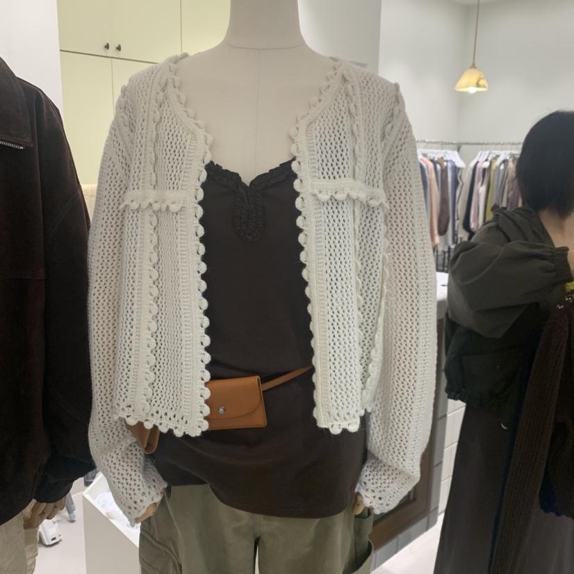 VENIR-A韓國直郵女士新品時尚熱賣人氣真品推薦休閑開衫VENIR-A開衫