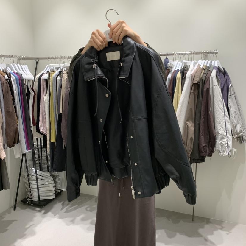 VENIR-A東大門直郵女裝新款時尚休閑熱賣真品推薦人氣皮衣VENIR-A皮衣