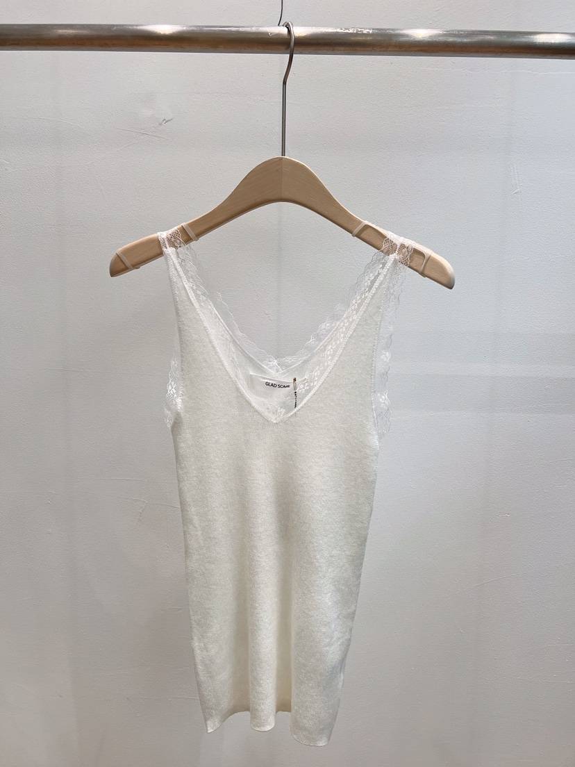 GLAD SOME東大門直郵女士新品休閑真品吊帶背心蕾絲無袖GLAD SOME吊帶/背心
