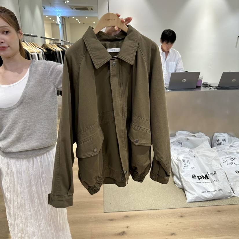 VERVEINE韓國直郵女裝新款時尚推薦休閑真品人氣夾克復古VERVEINE夾克