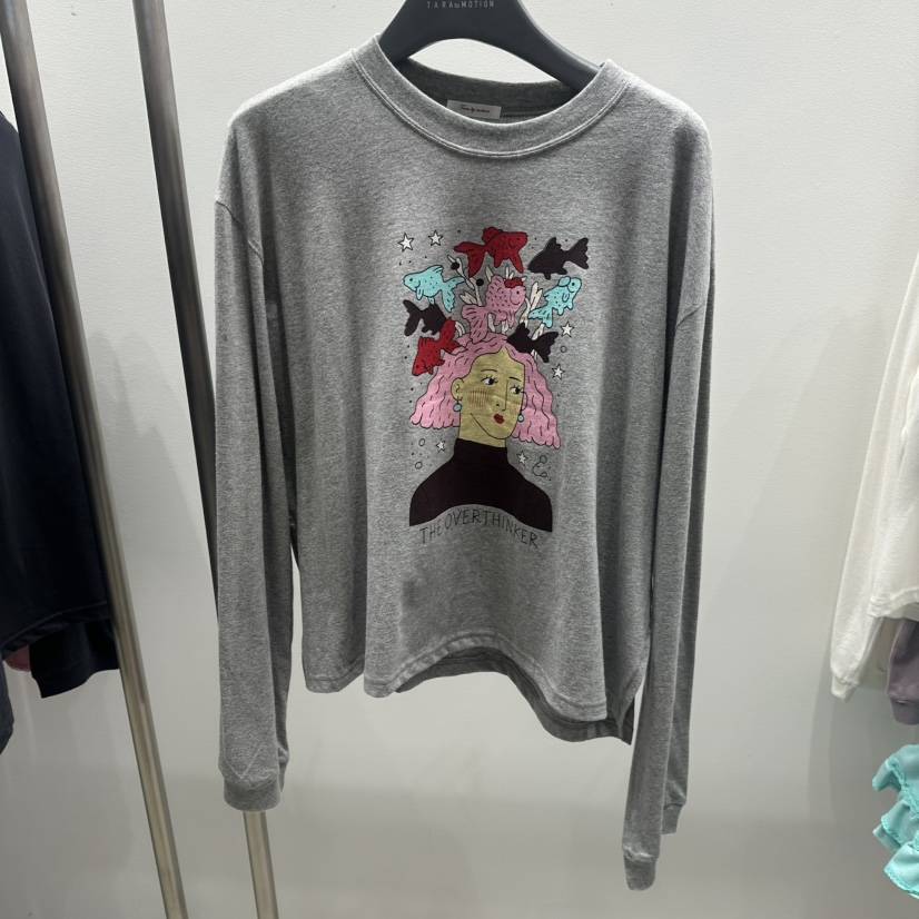 TARABY MOTION東大門直郵女裝新品推薦熱賣時尚真品長袖T恤TARABY MOTION長袖T恤