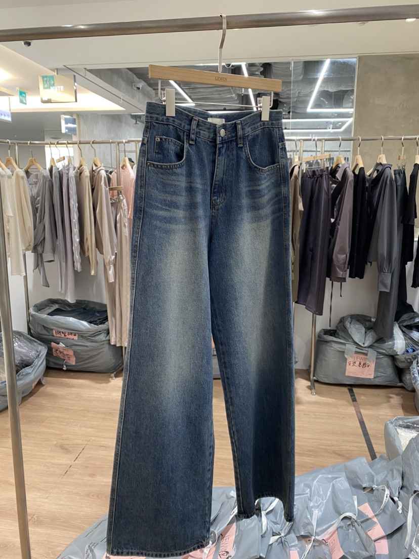 LEWIN東大門直郵女裝新品推薦休閑時尚真品人氣熱賣牛仔褲LEWIN牛仔褲