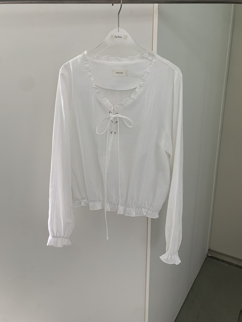 SHOP POSTER東大門直郵女士新品推薦時尚休閑襯衫蕾絲衫SHOP POSTER襯衫/蕾絲衫