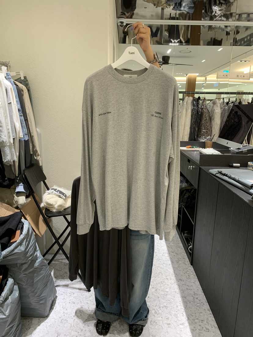 CEDARWOOD韓國直郵女士新品推薦熱賣人氣長袖T恤字母印花CEDARWOOD長袖T恤