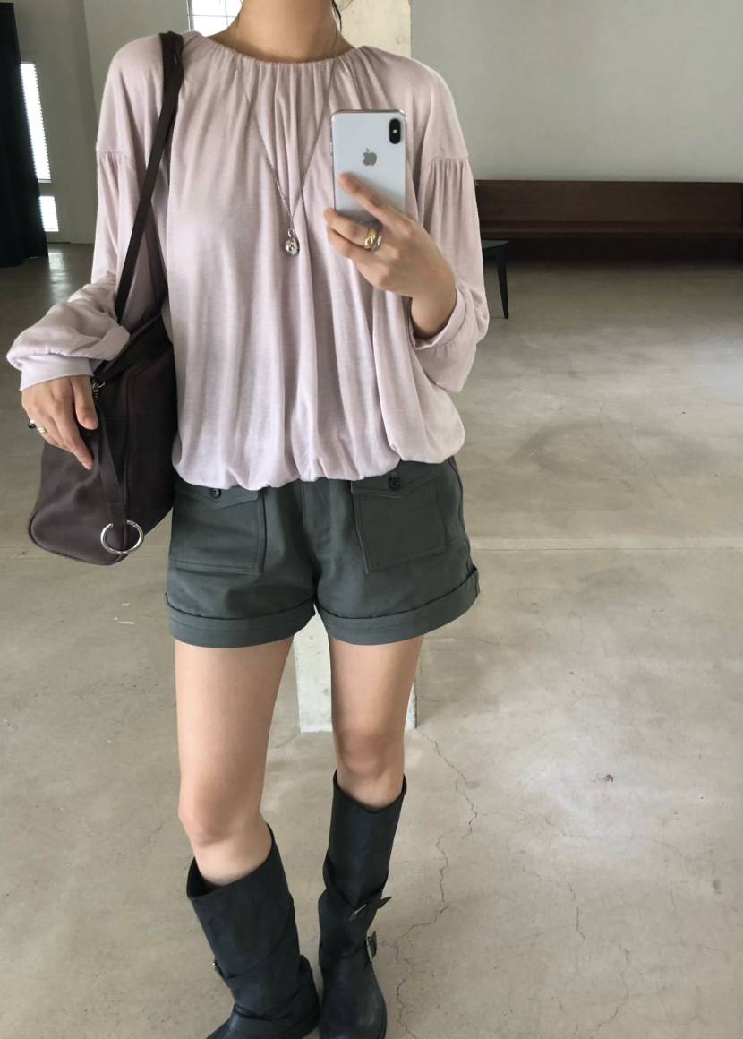 OUPPT韓國直郵女士新款休閑熱賣真品時尚推薦人氣長袖T恤OUPPT長袖T恤