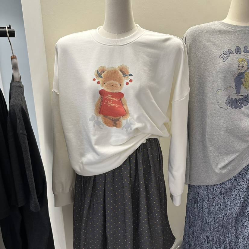 X東大門實拍女士新品推薦真品人氣時尚休閑熱賣衛衣Honey衛衣