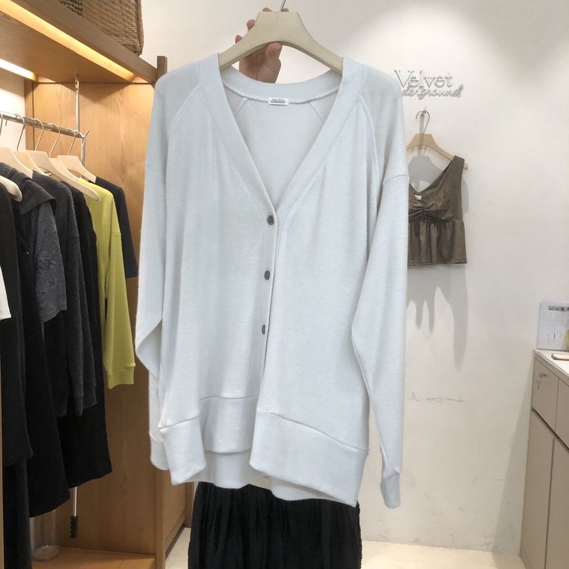 VELVET UNDERGROUND韓國代購女裝新品推薦休閑開衫開襟衫VELVET UNDERGROUND開衫