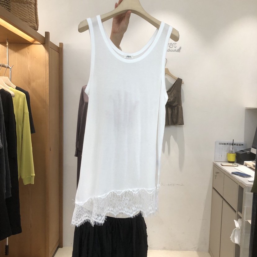 VELVET UNDERGROUND東大門實拍女士新款時尚連衣裙蕾絲無袖VELVET UNDERGROUND連衣裙