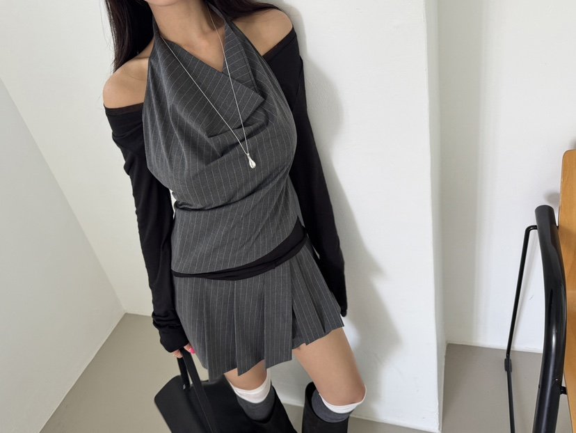 VELEN東大門代購女裝新品熱賣推薦真品人氣時尚休閑吊帶背心VELEN吊帶/背心