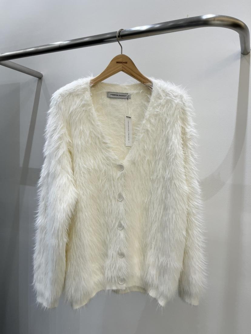INSSENSE-A東大門直郵女裝新品人氣休閑真品針織衫毛皮開衫INSSENSE-A針織衫