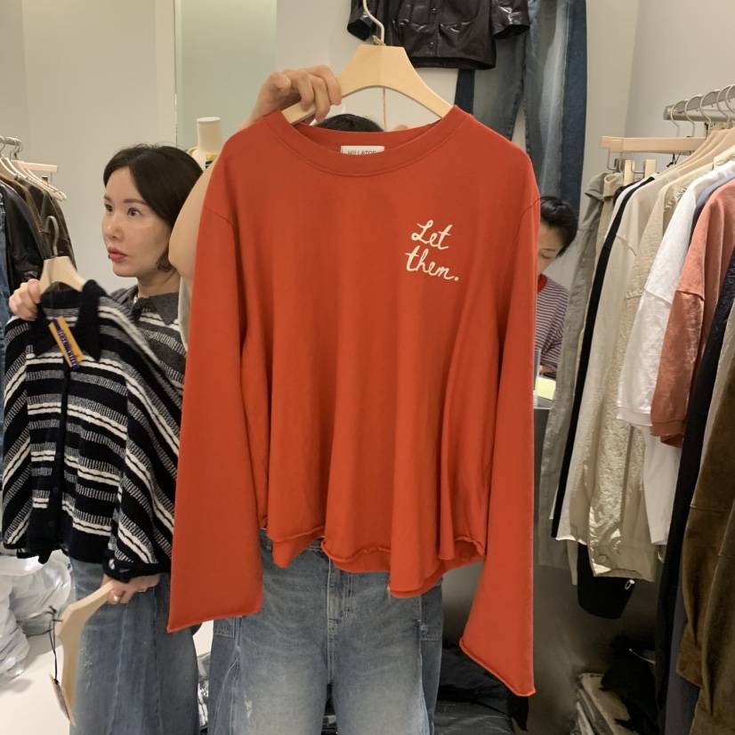 HILL TOE東大門代購女士新品時尚人氣休閑推薦熱賣長袖T恤HILL TOE長袖T恤