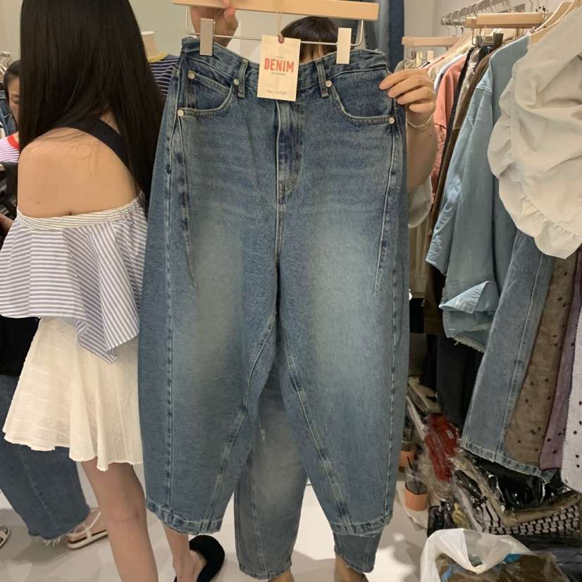 HILL TOE東大門實拍女士新品人氣休閑推薦真品熱賣牛仔褲HILL TOE牛仔褲