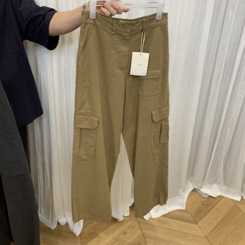 JINSIM東大門實拍女士新品人氣真品熱賣時尚休閑褲工裝褲JINSIM休閑褲
