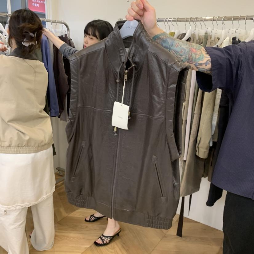JINSIM東大門實拍女裝新品熱賣人氣休閑真品時尚推薦馬甲JINSIM馬甲