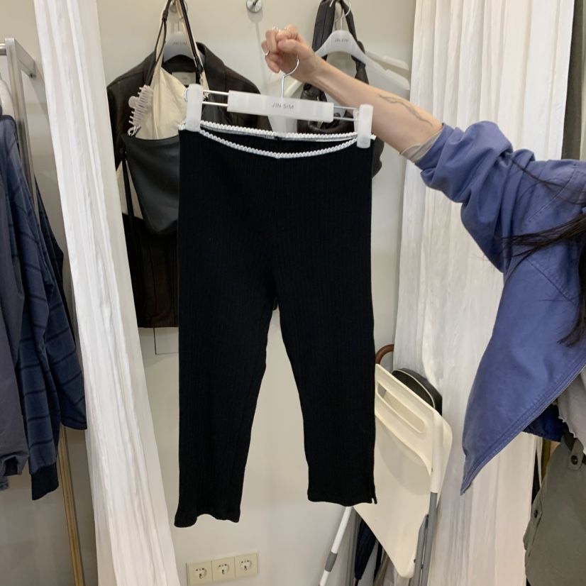 JINSIM韓國直郵女裝新品休閑推薦時尚打底褲鯊魚褲緊身褲JINSIM打底褲/鯊魚褲