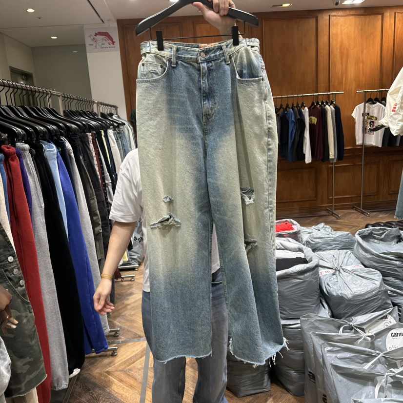 GARMENT-P東大門實拍女裝新品人氣推薦休閑熱賣真品牛仔褲GARMENT牛仔褲