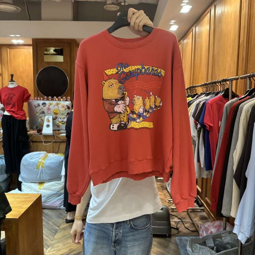 GARMENT-P韓國直郵女士新款熱賣時尚休閑真品推薦人氣衛衣GARMENT衛衣