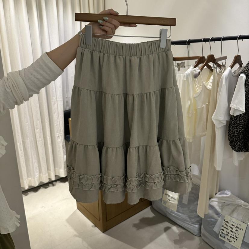 SIERRA東大門實拍女士新品休閑推薦人氣時尚半身裙中短裙SIERRA半身裙/中短裙