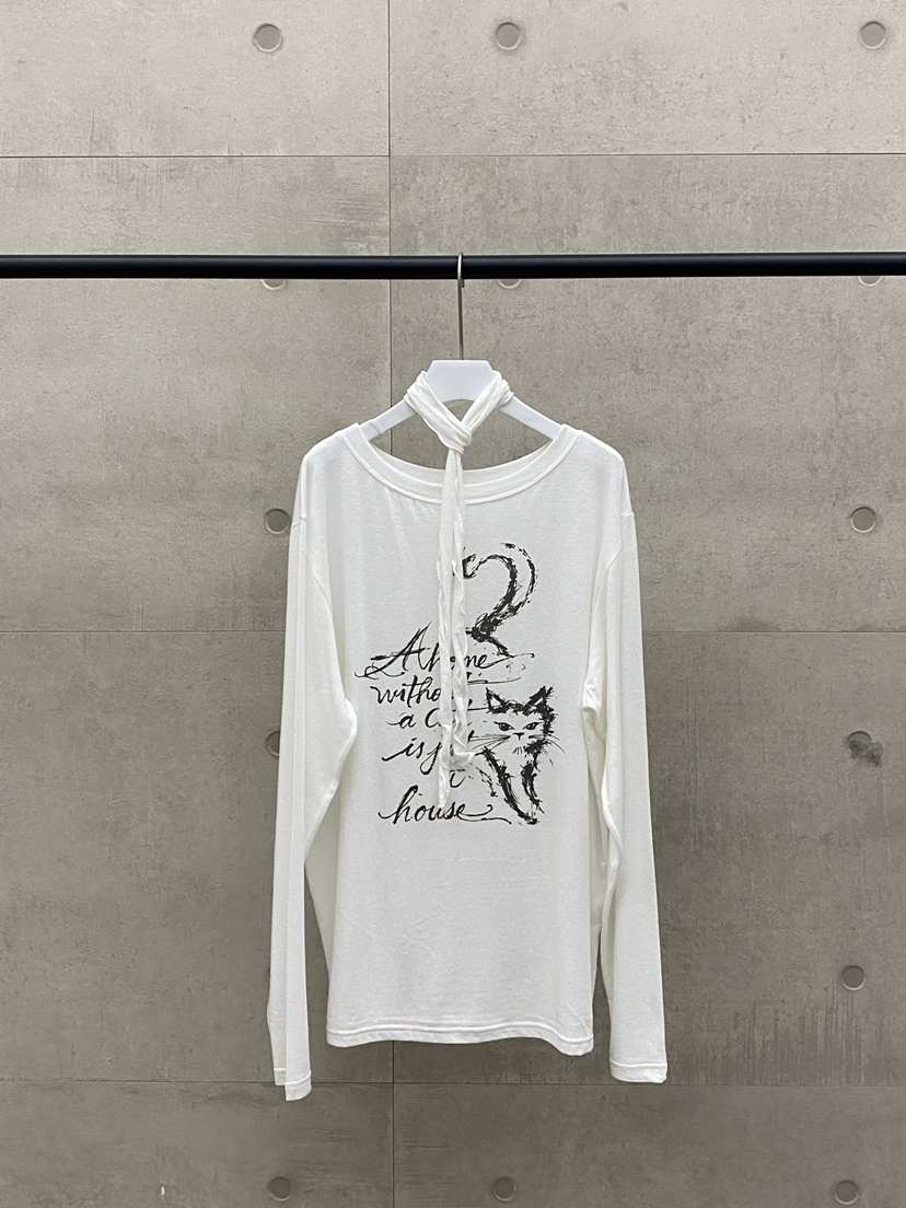 MUCH MORE/JACKPOT韓國直郵女裝新品推薦長袖T恤含圍巾MUCH MORE/JACKPOT長袖T恤