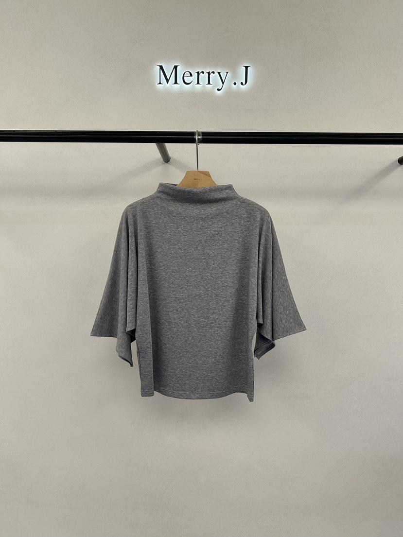 MERRY-J韓國代購女裝新品時尚推薦真品熱賣人氣休閑T恤披肩MERRY-JT恤