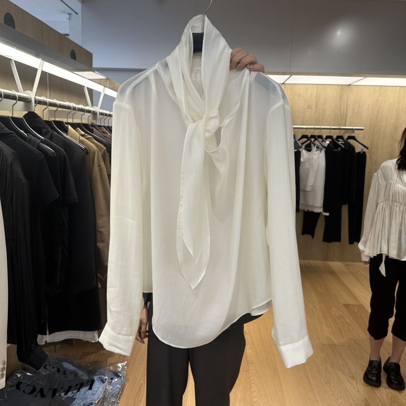 LEFANCY韓國代購女士新品時尚休閑熱賣真品人氣襯衫蕾絲衫LEFANCY襯衫/蕾絲衫