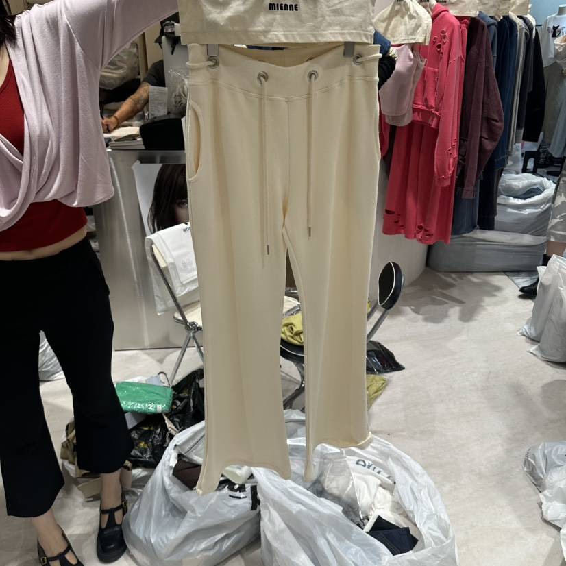 MIENNE東大門代購女士新品休閑真品人氣熱賣時尚休閑褲鏤空MIENNE休閑褲