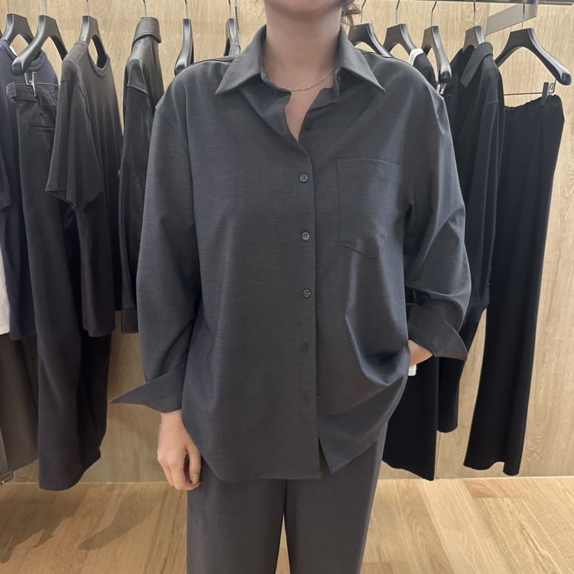 LEFANCY東大門實拍女士新款時尚熱賣真品襯衫蕾絲衫羊毛口袋LEFANCY襯衫/蕾絲衫