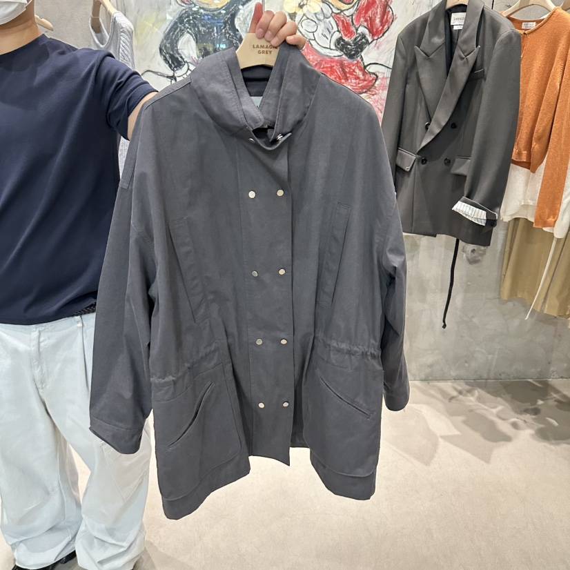 LAMAGIEPIE/LAMAGIE GREY韓國直郵女裝新品熱賣夾克口袋LAMAGIEPIE/LAMAGIE GREY夾克