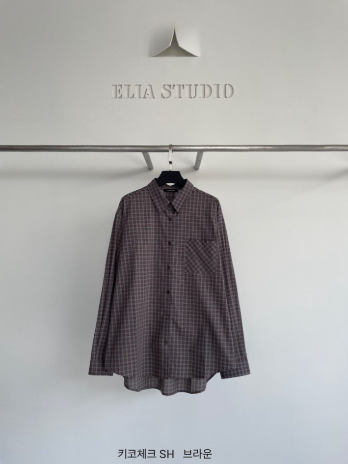 ELIA韓國代購女裝新款休閑推薦時尚人氣熱賣真品襯衫蕾絲衫ELIA襯衫/蕾絲衫