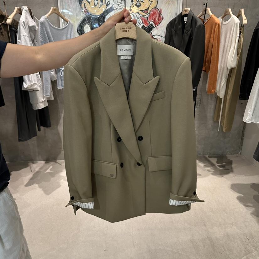 LAMAGIEPIE/LAMAGIE GREY東大門直郵女裝新款推薦西裝西服翻領LAMAGIEPIE/LAMAGIE GREY西裝/西服