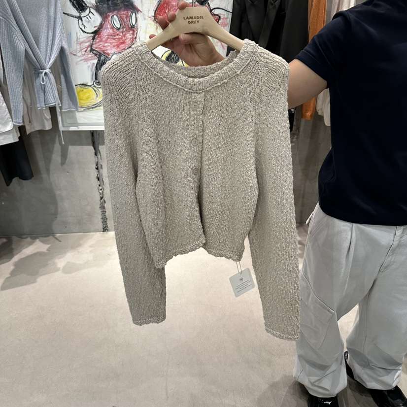 LAMAGIEPIE/LAMAGIE GREY韓國直郵女裝新品人氣真品開衫LAMAGIEPIE/LAMAGIE GREY開衫