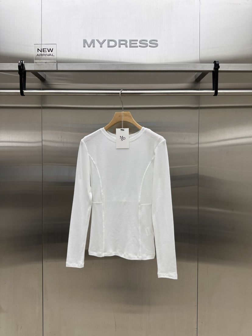 MYDRESS東大門直郵女士新品推薦真品時尚休閑熱賣長袖T恤MYDRESS長袖T恤