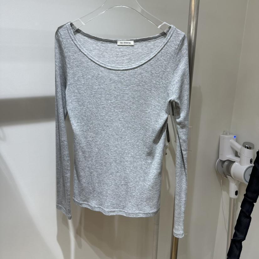 TOPDRESSING韓國代購女士新品推薦時尚熱賣人氣休閑長袖T恤TOPDRESSING長袖T恤