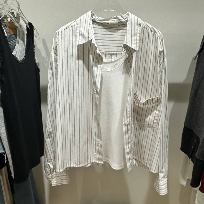 TOPDRESSING韓國直郵女裝新款人氣休閑推薦真品襯衫蕾絲衫TOPDRESSING襯衫/蕾絲衫